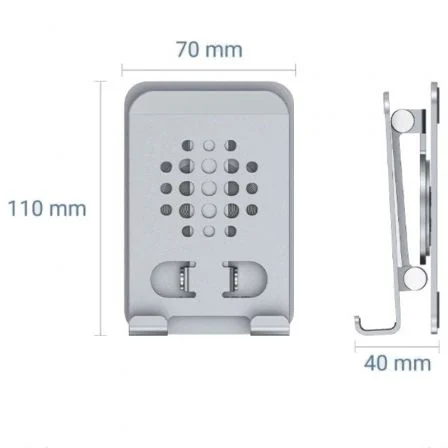 Vention Soporte para Smartphone/Tablet KSDH0 Plata